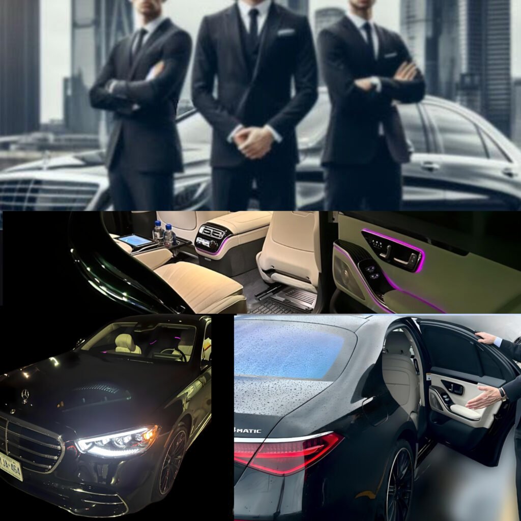 CHAUFFEUR DRIVER TEAM SWIFT LIVERY (1) TEAM OF CHAUFFEUR DRIVER WITH LUXURY CARS