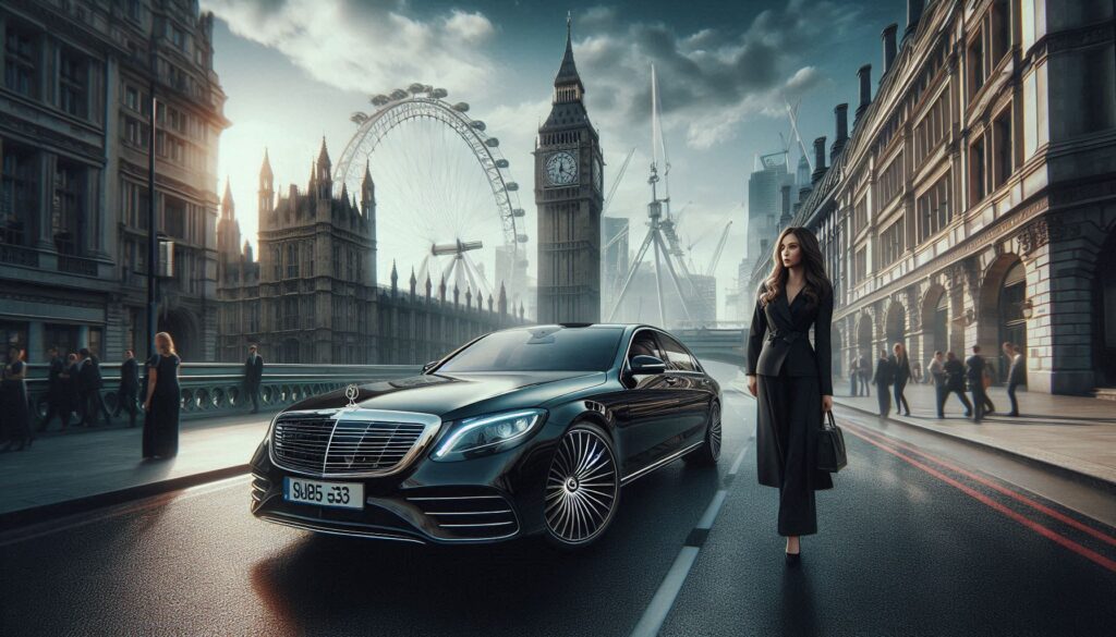 SWIFT LIVERY CHAUFFEUR CAR WITH A  PASSENGER 
